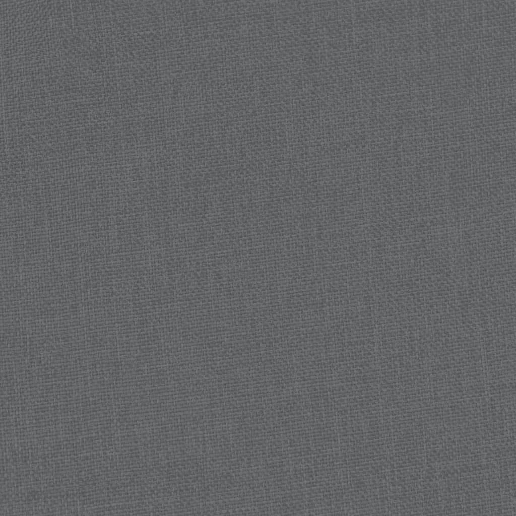 vidaXL Πολυθρόνα Μπάρελ Σκούρο Γκρι Υφασμάτινη