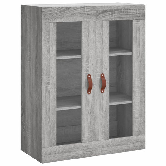 vidaXL Ντουλάπι Τοίχου Γκρι Sonoma 69,5 x 34 x 90 εκ.