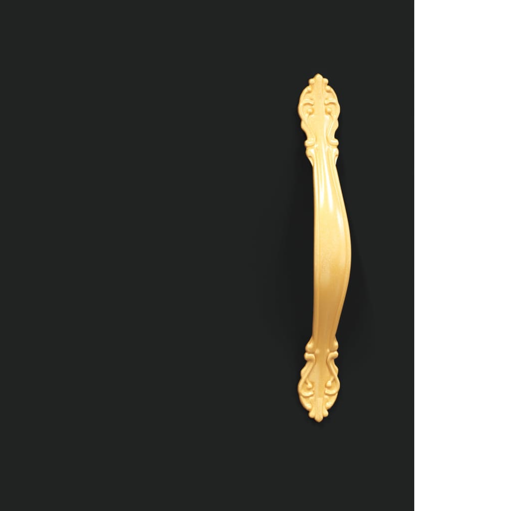 vidaXL Ντουλάπι Τοίχου Μαύρο 34,5x34x90 εκ.