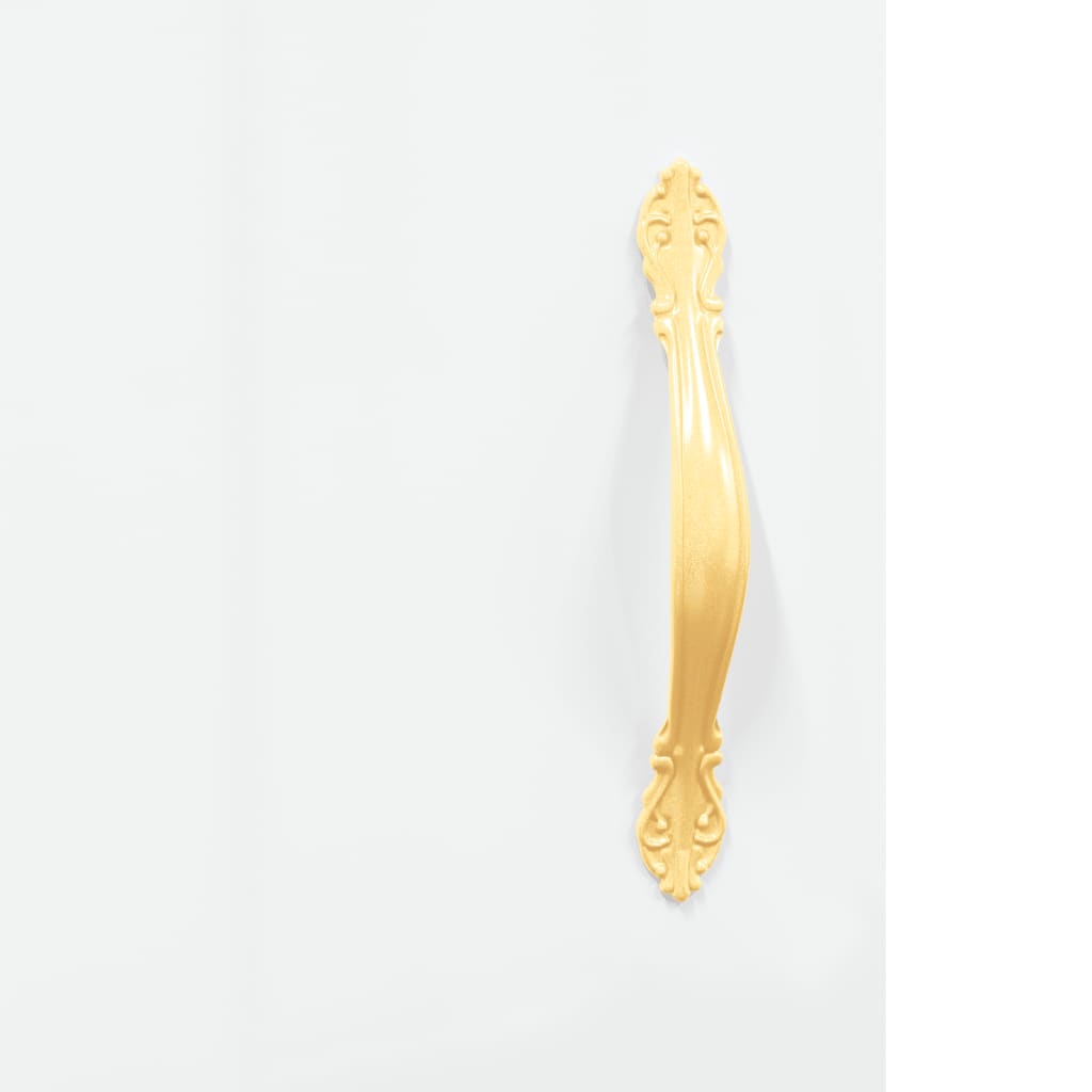 vidaXL Ντουλάπι Τοίχου Γυαλιστερό Λευκό 34,5 x 34 x 90 εκ.