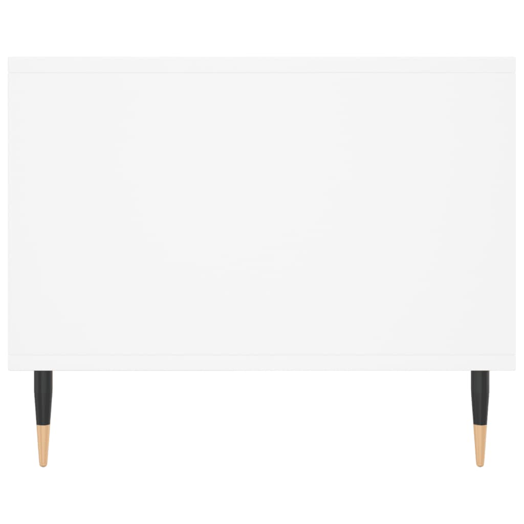 vidaXL Τραπεζάκι Σαλονιού Λευκό 90x50x40 εκ. Επεξεργασμένο Ξύλο