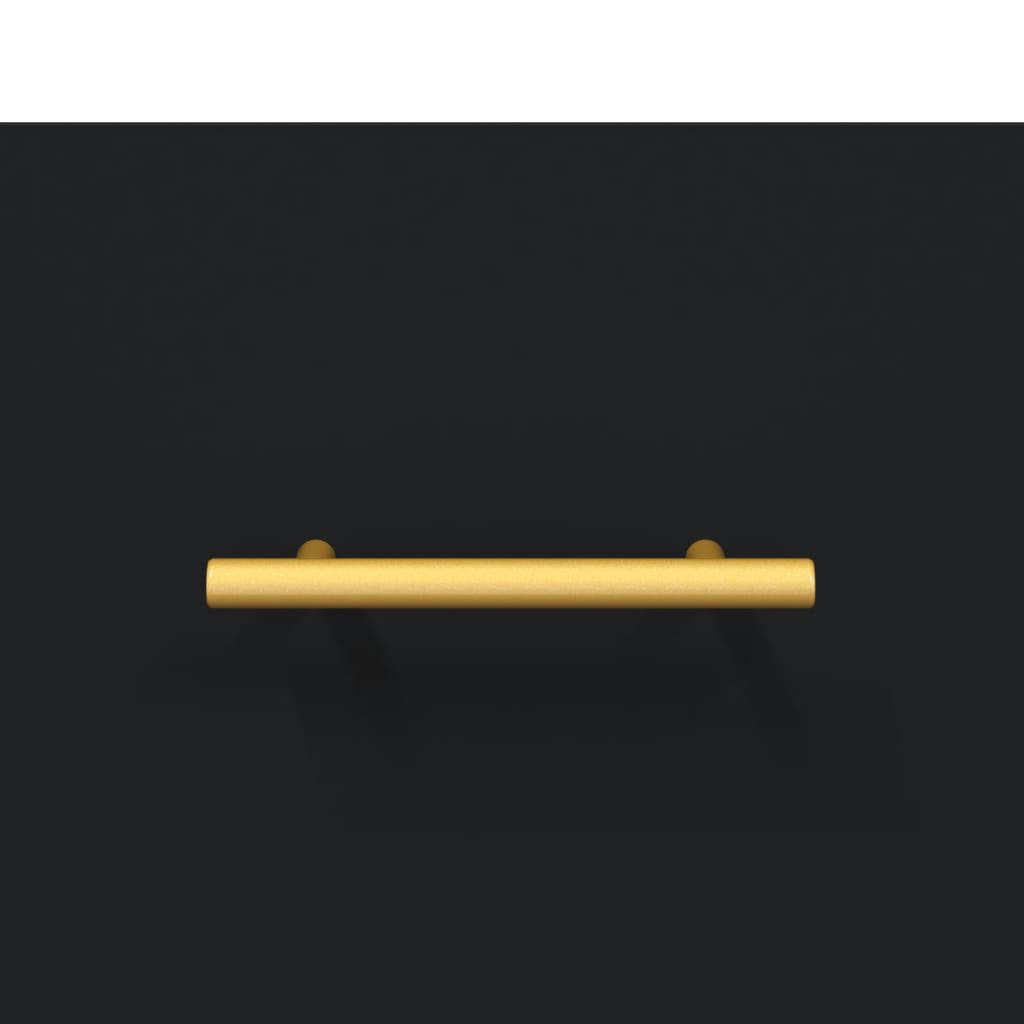 vidaXL Τραπεζάκι Σαλονιού Μαύρο 90x50x40 εκ. Επεξεργασμένο Ξύλο