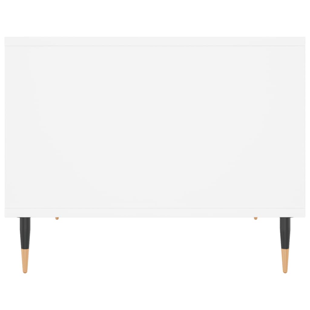 vidaXL Τραπεζάκι Σαλονιού Λευκό 60x50x40 εκ. από Επεξεργασμένο Ξύλο