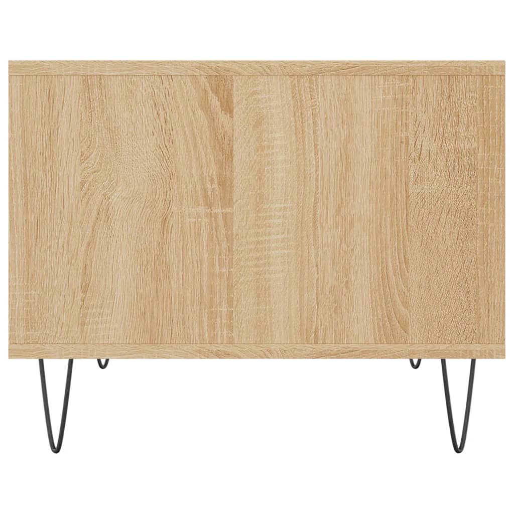 vidaXL Τραπεζάκι Σαλονιού Sonoma Δρυς 60x50x40 εκ. από Επεξεργ. Ξύλο