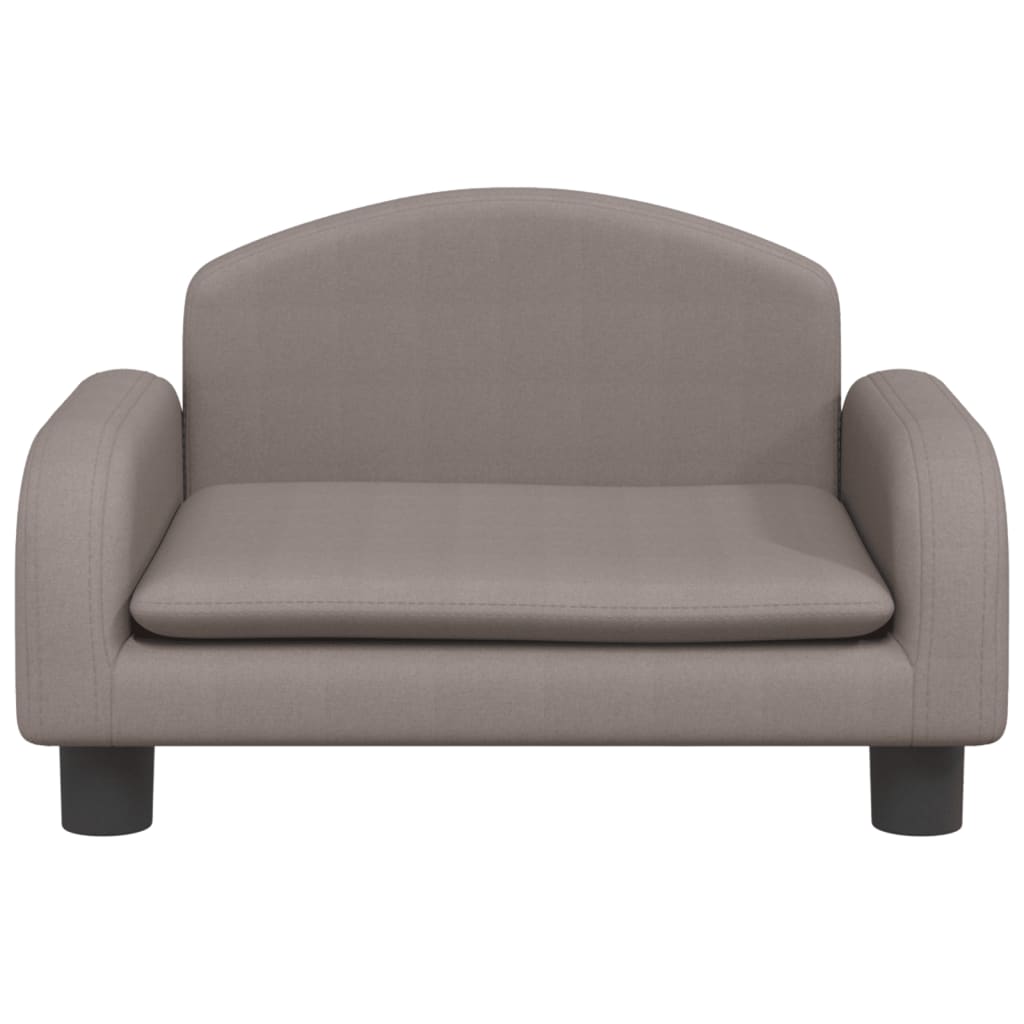 vidaXL Καναπές Παιδικός Taupe 50x40x30 εκ. από Ύφασμα
