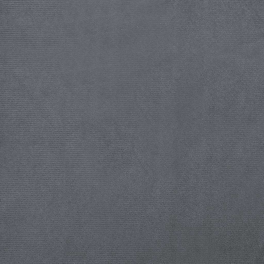 vidaXL Καναπές Παιδικός Σκούρο Γκρι 100 x 50 x 26 εκ. Βελούδινος