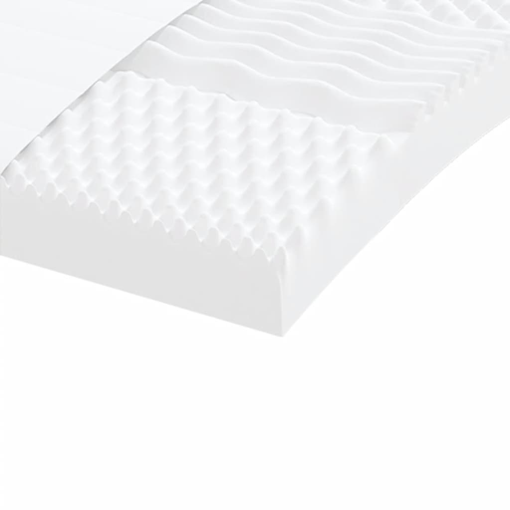 vidaXL Καναπές Κρεβάτι Συρόμενος Ροζ 90x200 εκ. Βελούδινος Στρώματα