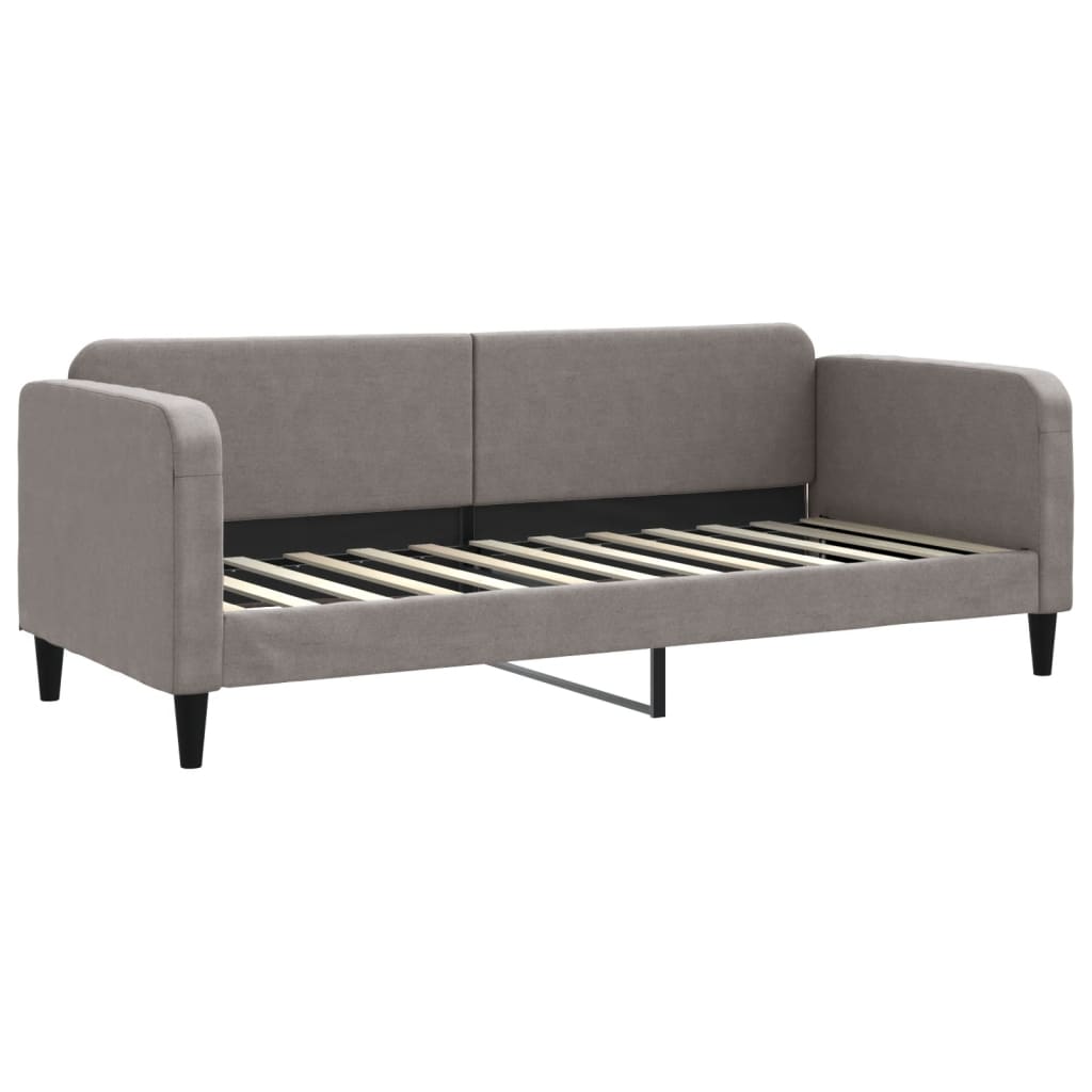 vidaXL Καναπές Κρεβάτι Συρόμενος Taupe 80 x 200 εκ. Υφασμάτινος