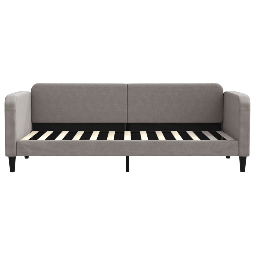 vidaXL Καναπές Κρεβάτι Συρόμενος Taupe 80 x 200 εκ. Υφασμάτινος