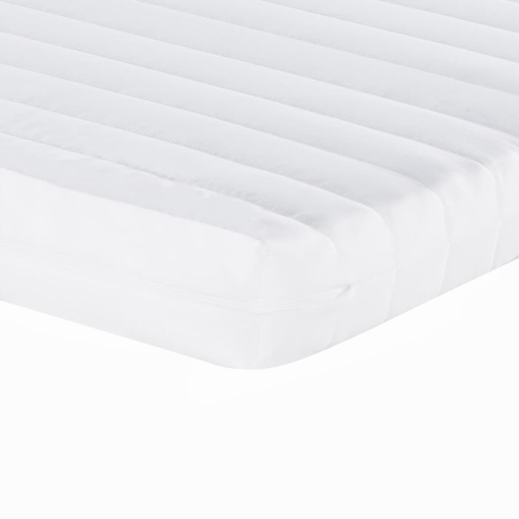 vidaXL Καναπές Κρεβάτι Συρόμενος Ροζ 80x200 εκ. Βελούδινος Στρώματα
