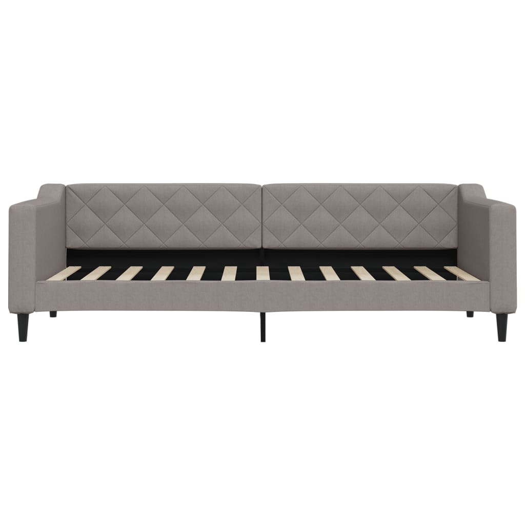 vidaXL Καναπές Κρεβάτι Συρόμενος Taupe 80 x 200 εκ. Υφασμάτινος