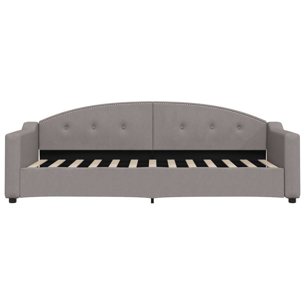 vidaXL Καναπές Κρεβάτι Συρόμενος Taupe 80 x 200 εκ. Υφασμάτινος