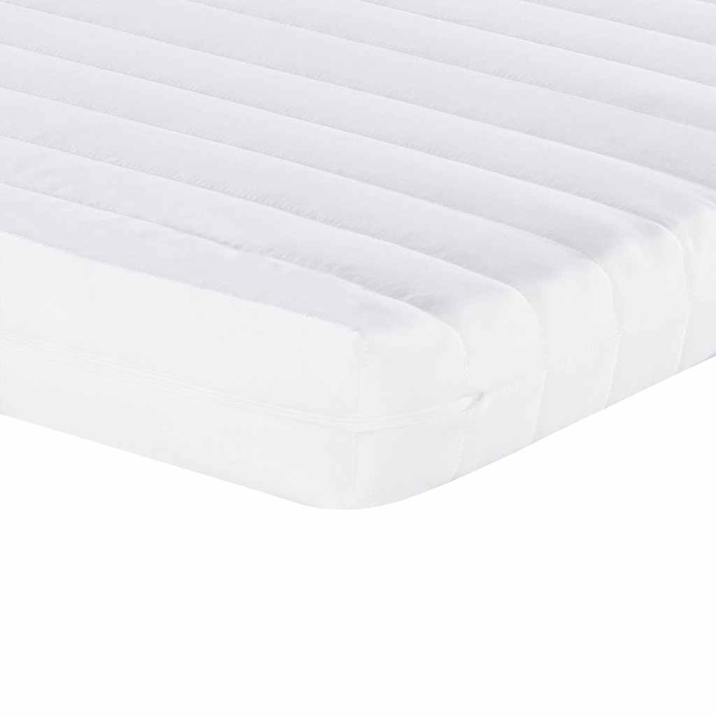 vidaXL Καναπές Κρεβάτι Συρόμενος Σκ. Πράσινο 90x200εκ Βελούδο Στρώματα