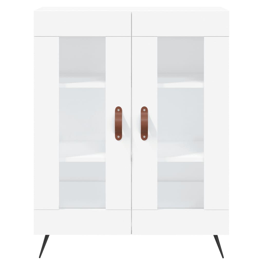 vidaXL Ντουλάπι Λευκό 69,5x34x180 εκ. από Επεξεργασμένο Ξύλο