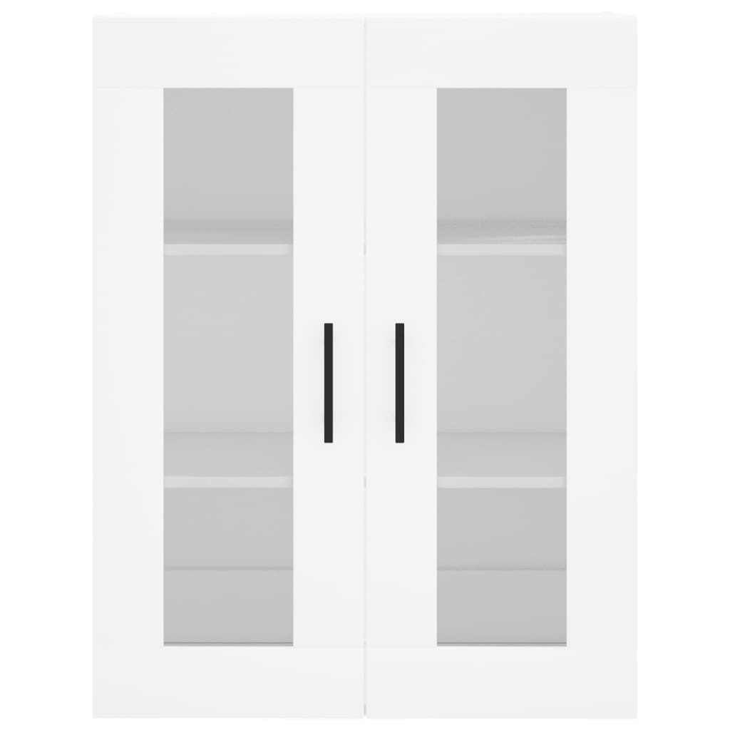 vidaXL Ντουλάπι Λευκό 69,5x34x180 εκ. από Επεξεργασμένο Ξύλο