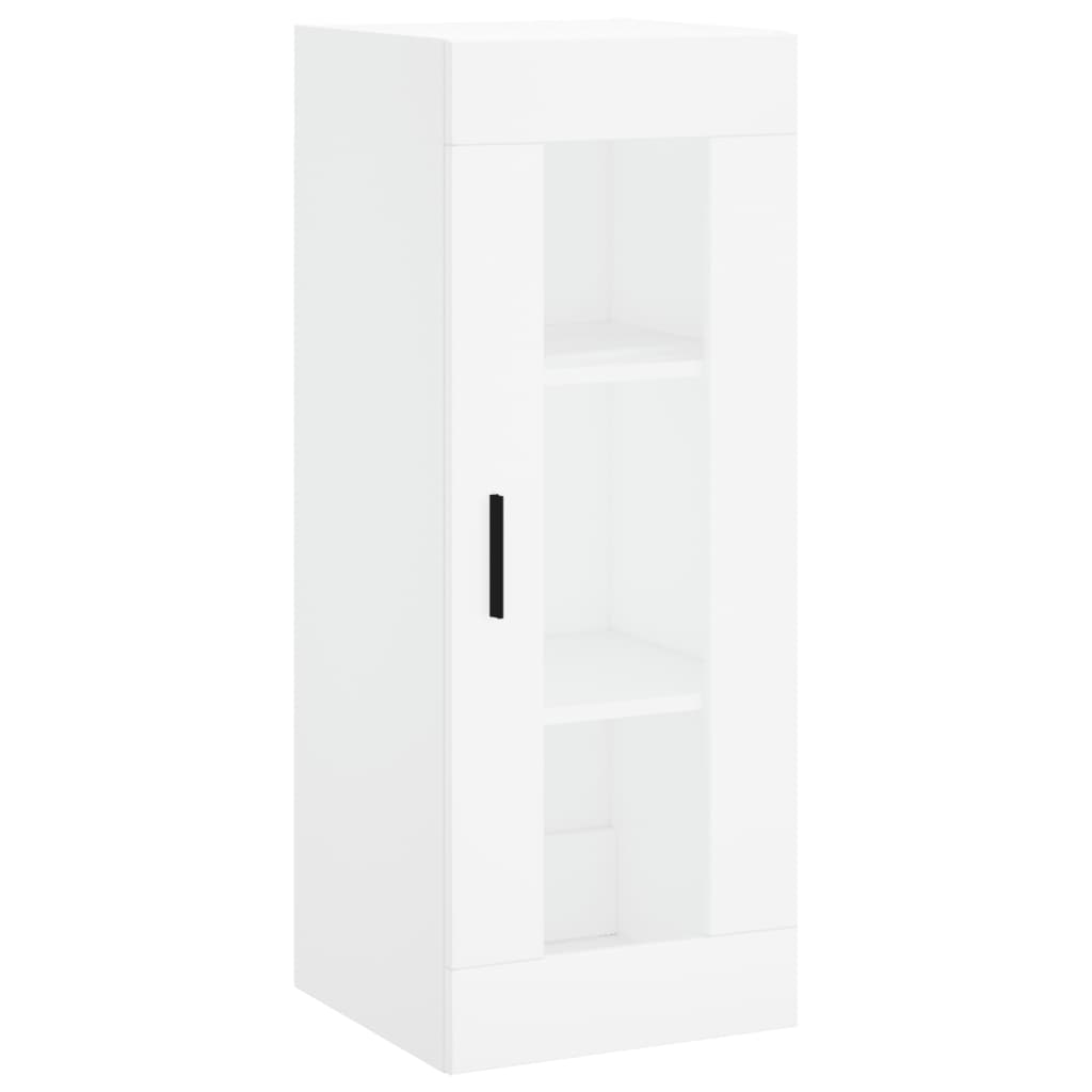 vidaXL Ντουλάπι Λευκό 34,5 x 34 x 180 εκ. από Επεξεργασμένο Ξύλο