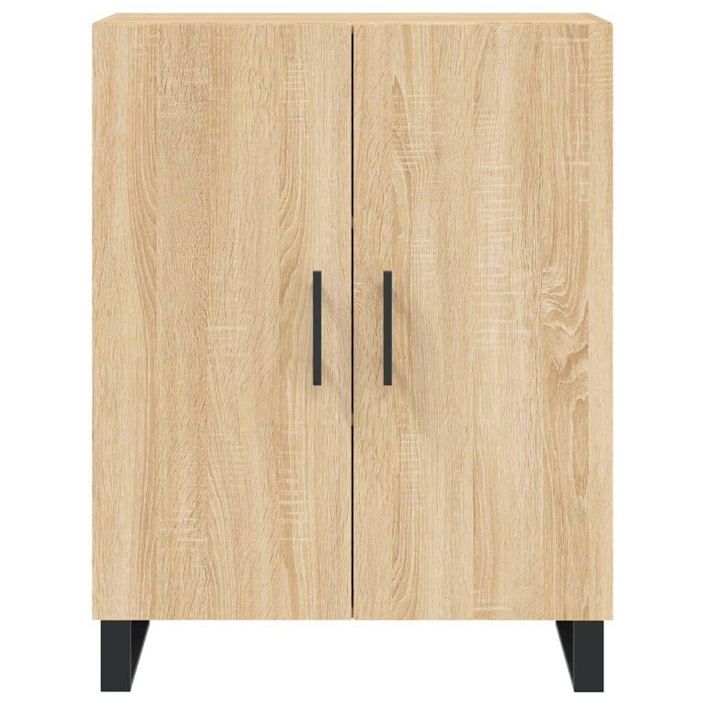 vidaXL Ντουλάπι Sonoma δρυς 69,5 x 34 x 180 εκ. από Επεξεργασμένο Ξύλο