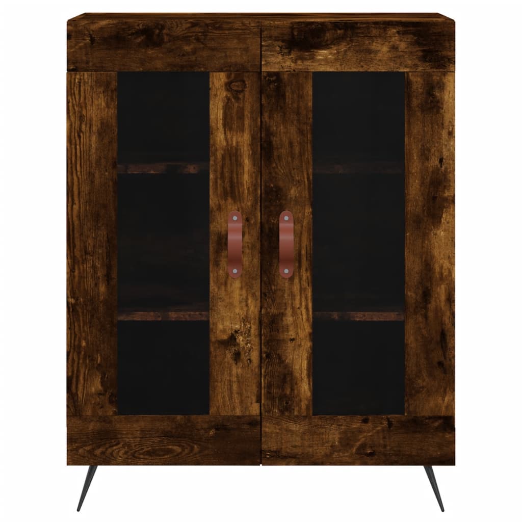 vidaXL Ντουλάπι Καπνιστή Δρυς 69,5x34x180 εκ. από Επεξεργασμένο Ξύλο