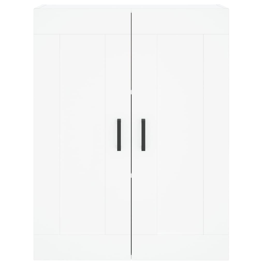vidaXL Ντουλάπι Λευκό 69,5x34x180 εκ. από Επεξεργασμένο Ξύλο