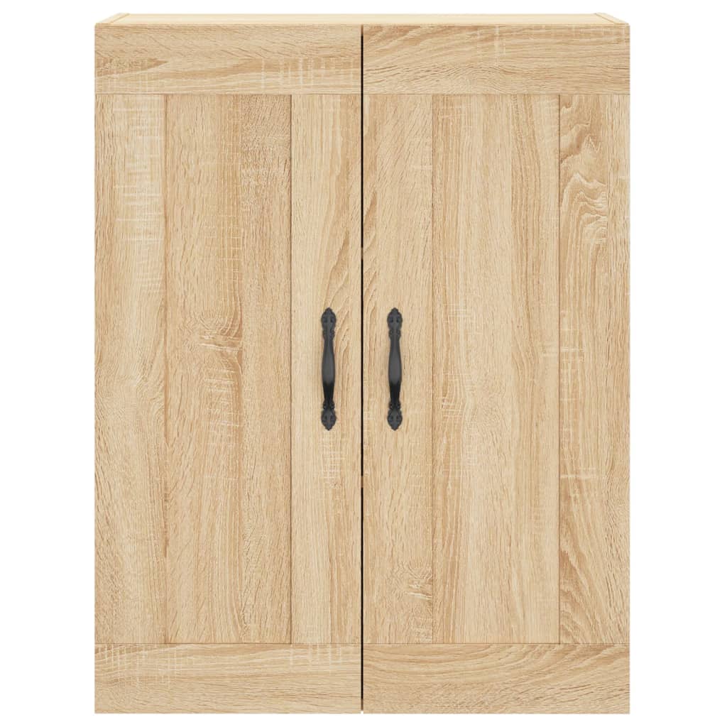 vidaXL Ντουλάπι Sonoma δρυς 69,5 x 34 x 180 εκ. από Επεξεργασμένο Ξύλο