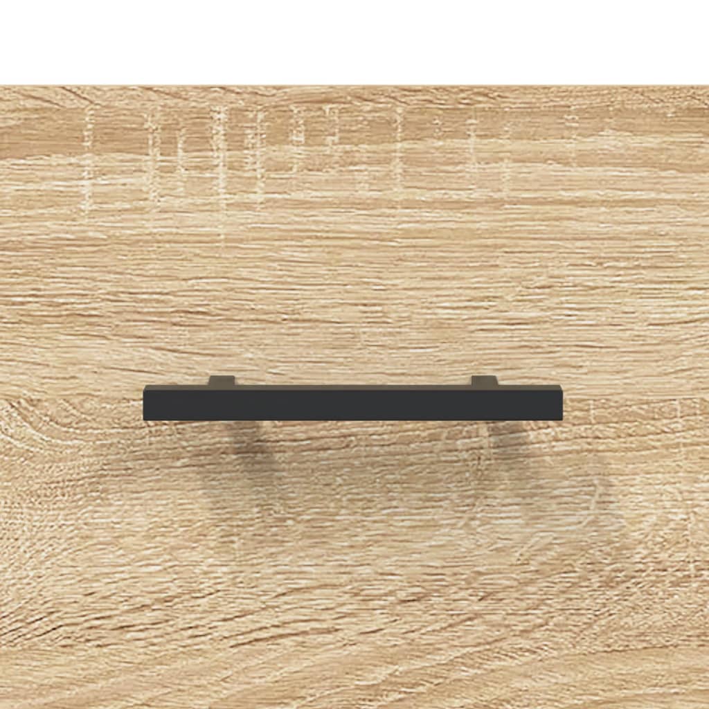 vidaXL Ντουλάπι Sonoma δρυς 69,5 x 34 x 180 εκ. από Επεξεργασμένο Ξύλο