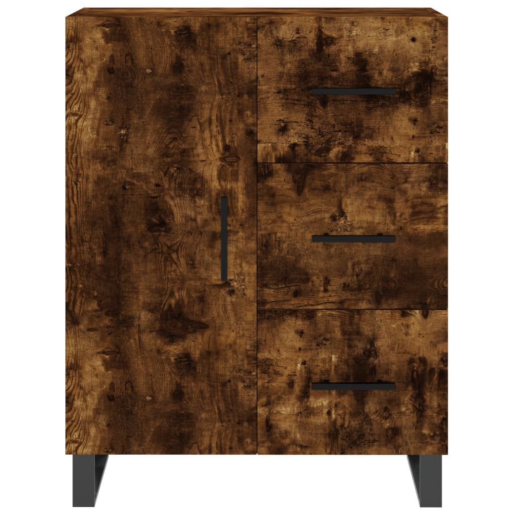 vidaXL Ντουλάπι Καπνιστή Δρυς 69,5x34x180 εκ. από Επεξεργασμένο Ξύλο