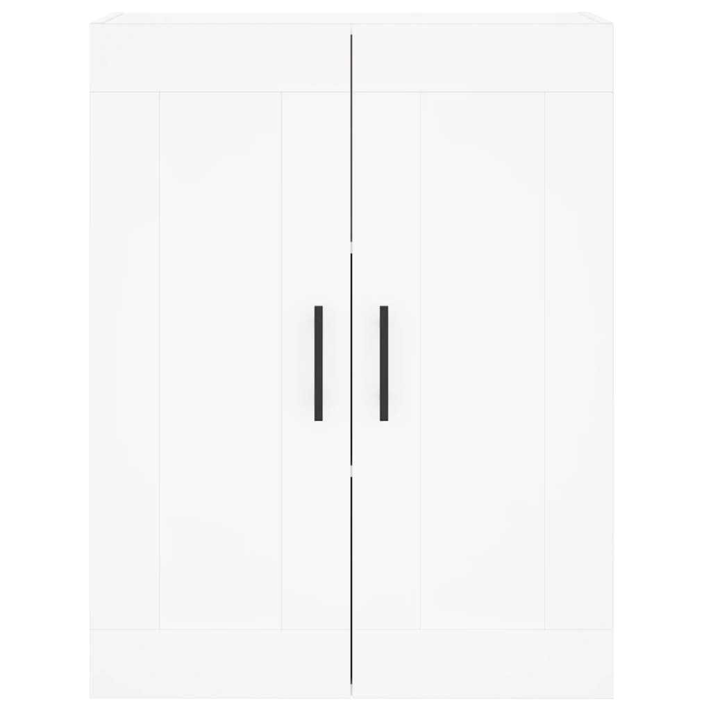 vidaXL Ντουλάπι Λευκό 69,5x34x180 εκ. από Επεξεργασμένο Ξύλο
