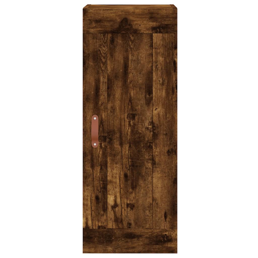 vidaXL Ντουλάπι Καπνιστή δρυς 34,5x34x180 εκ. από Επεξεργασμένο Ξύλο
