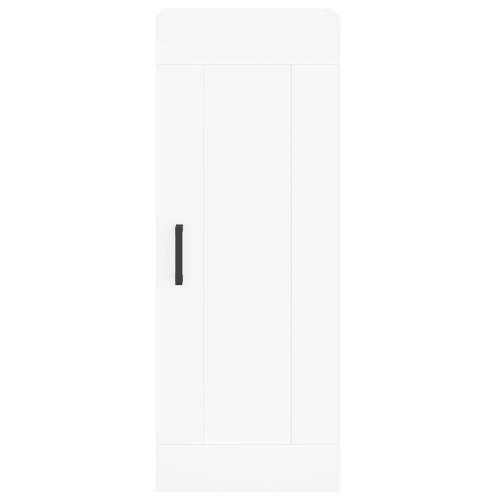 vidaXL Ντουλάπι Λευκό 34,5 x 34 x 180 εκ. από Επεξεργασμένο Ξύλο