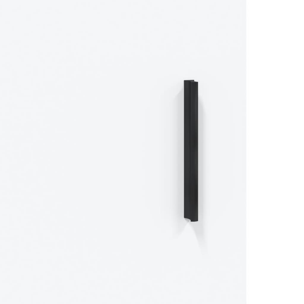 vidaXL Ντουλάπι Λευκό 69,5x34x180 εκ. από Επεξεργασμένο Ξύλο