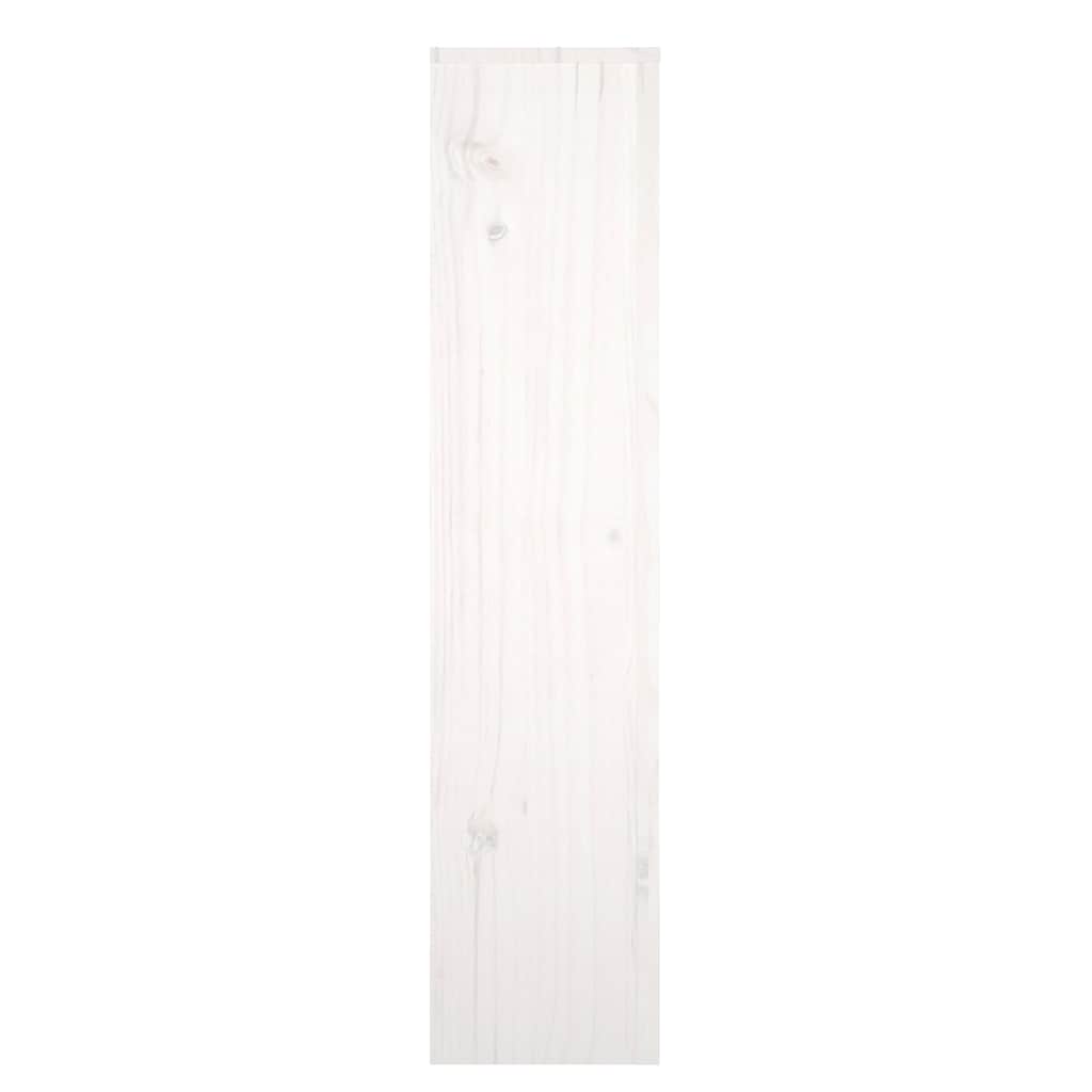 vidaXL Κάλυμμα Καλοριφέρ Λευκό 153 x19 x 84 εκ. από Μασίφ Ξύλο Πεύκου
