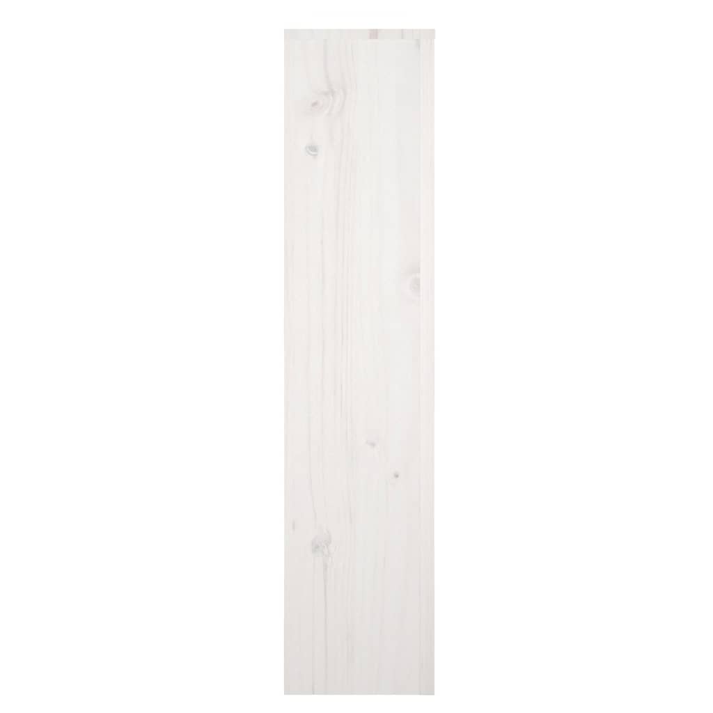 vidaXL Κάλυμμα Καλοριφέρ Λευκό 169x19x84 εκ. από Μασίφ Ξύλο Πεύκου