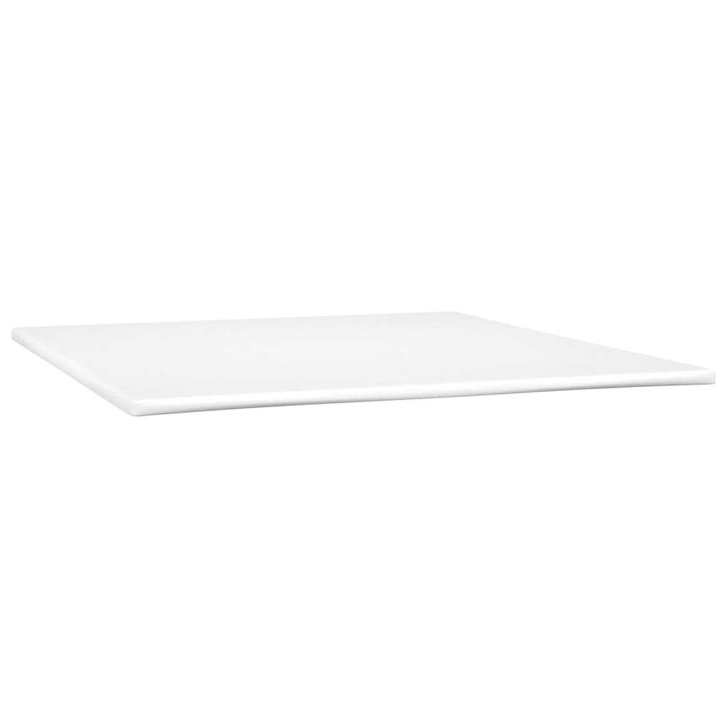 vidaXL Κρεβάτι Boxspring με Στρώμα Μπλε 160x200 εκ. Υφασμάτινο
