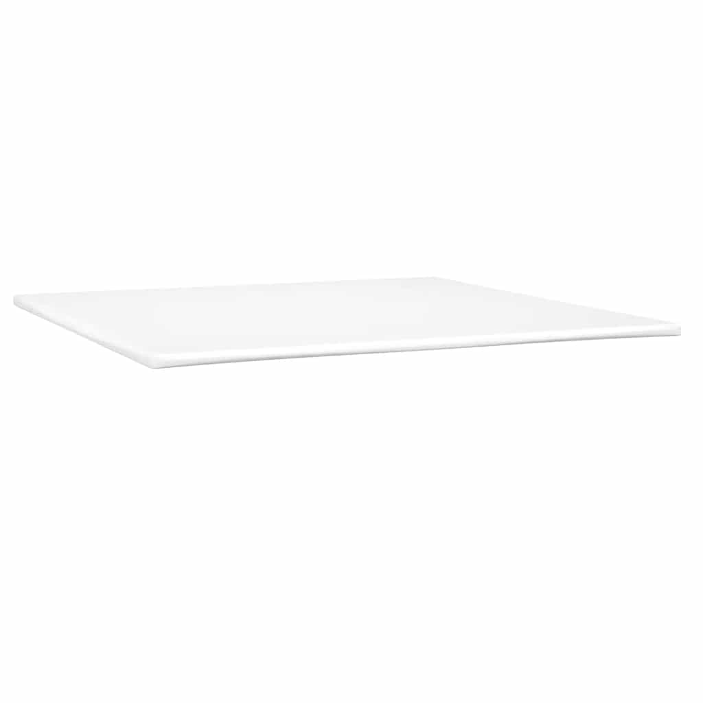 vidaXL Κρεβάτι Boxspring με Στρώμα Σκούρο Πράσινο 200x200εκ. Βελούδινο