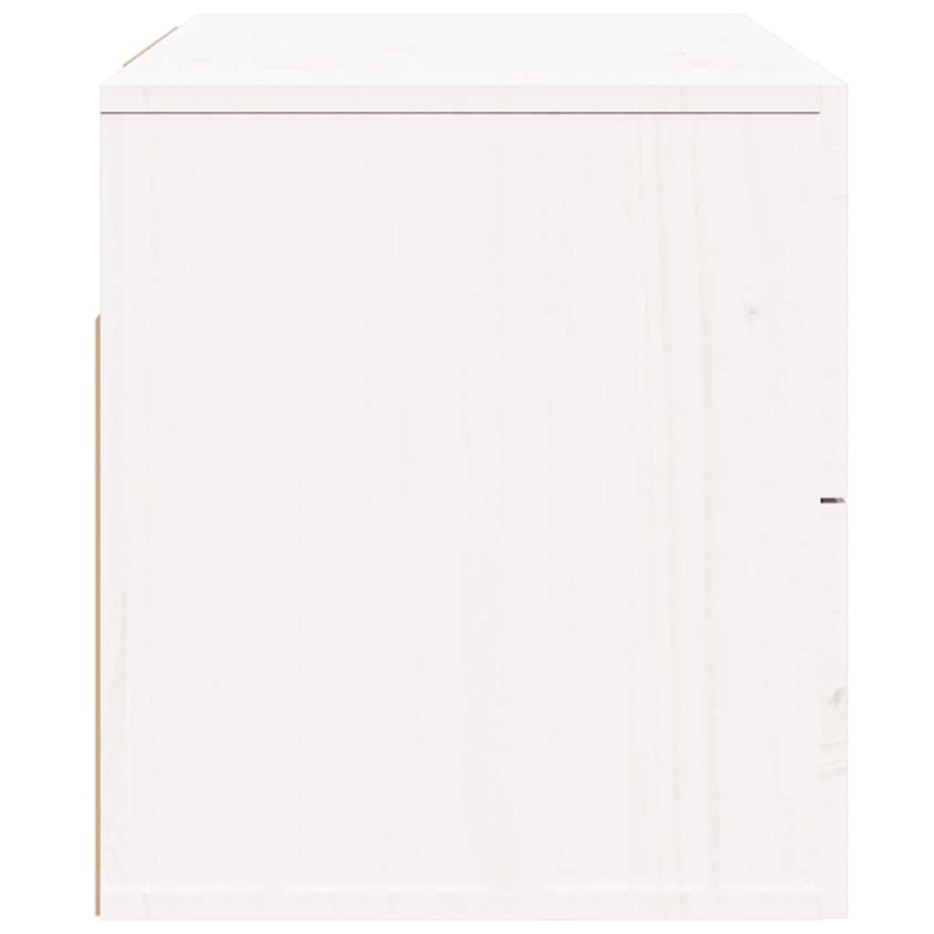 vidaXL Κομοδίνα Επιτοίχια 2 τεμ. Λευκά 50x36x40 εκ.