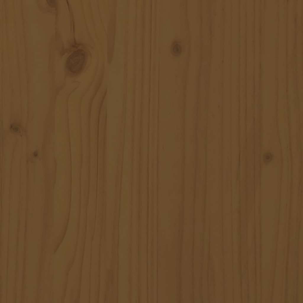 vidaXL Κομοδίνo Επιτοίχιo Καφέ Μελί 40 x 29,5 x 22 εκ.