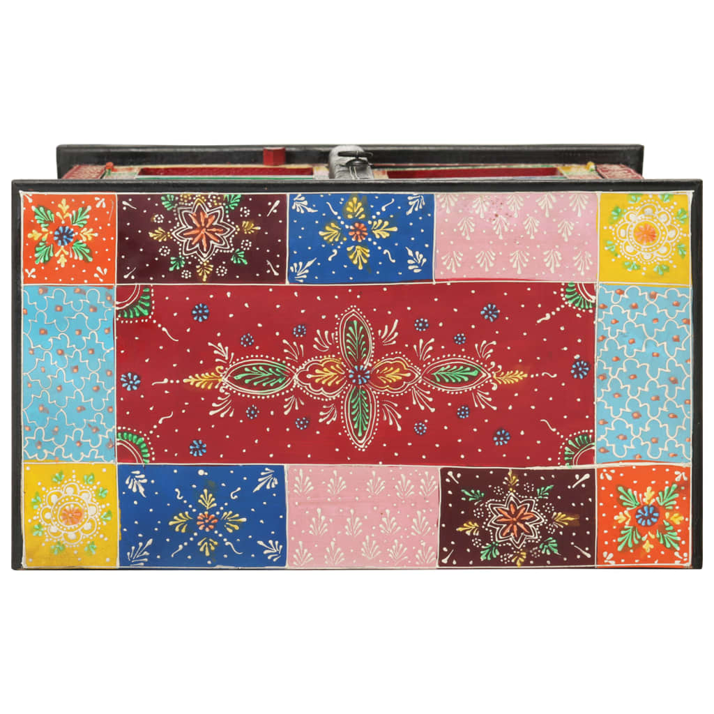 vidaXL Ντουλάπι με Πόρτες Χειροποίητο 53x30x75 εκ. Μασίφ Ξύλο Μάνγκο