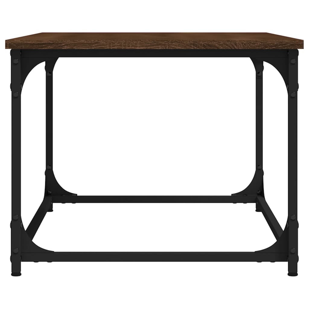 vidaXL Τραπεζάκι Σαλονιού Καφέ Δρυς 80x50x40 εκ. Επεξεργασμ. Ξύλο