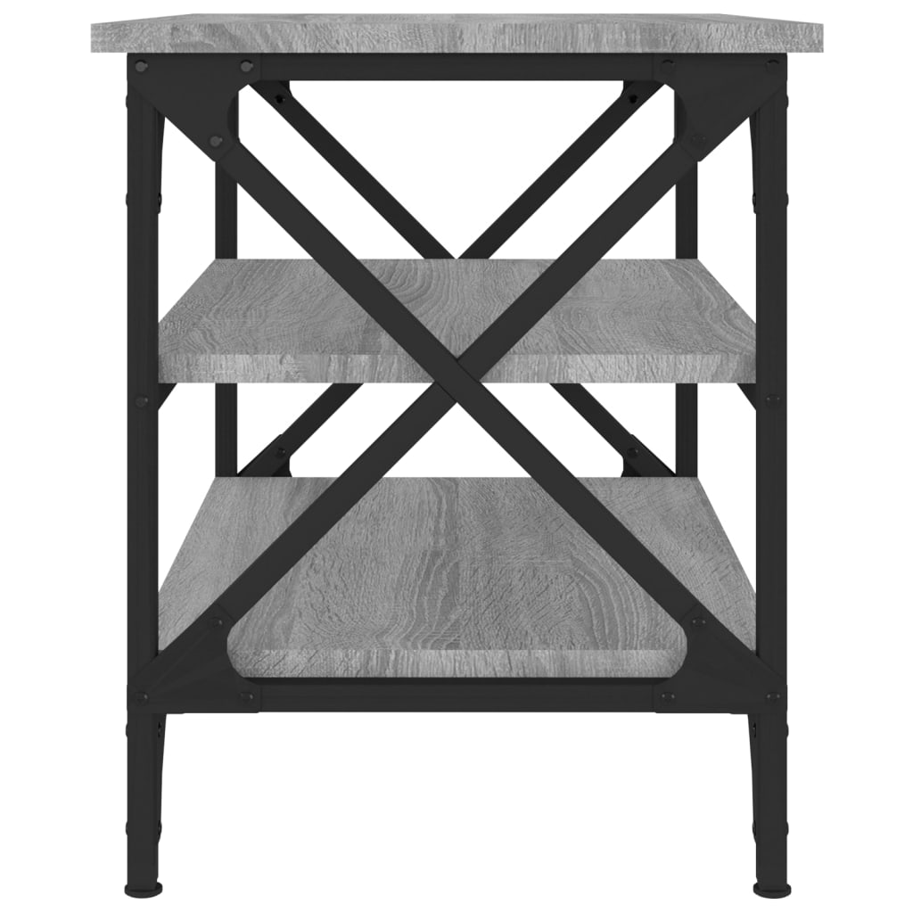 vidaXL Βοηθητικό Τραπέζι Γκρι Sonoma 55x38x45 εκ. Επεξεργασμένο Ξύλο