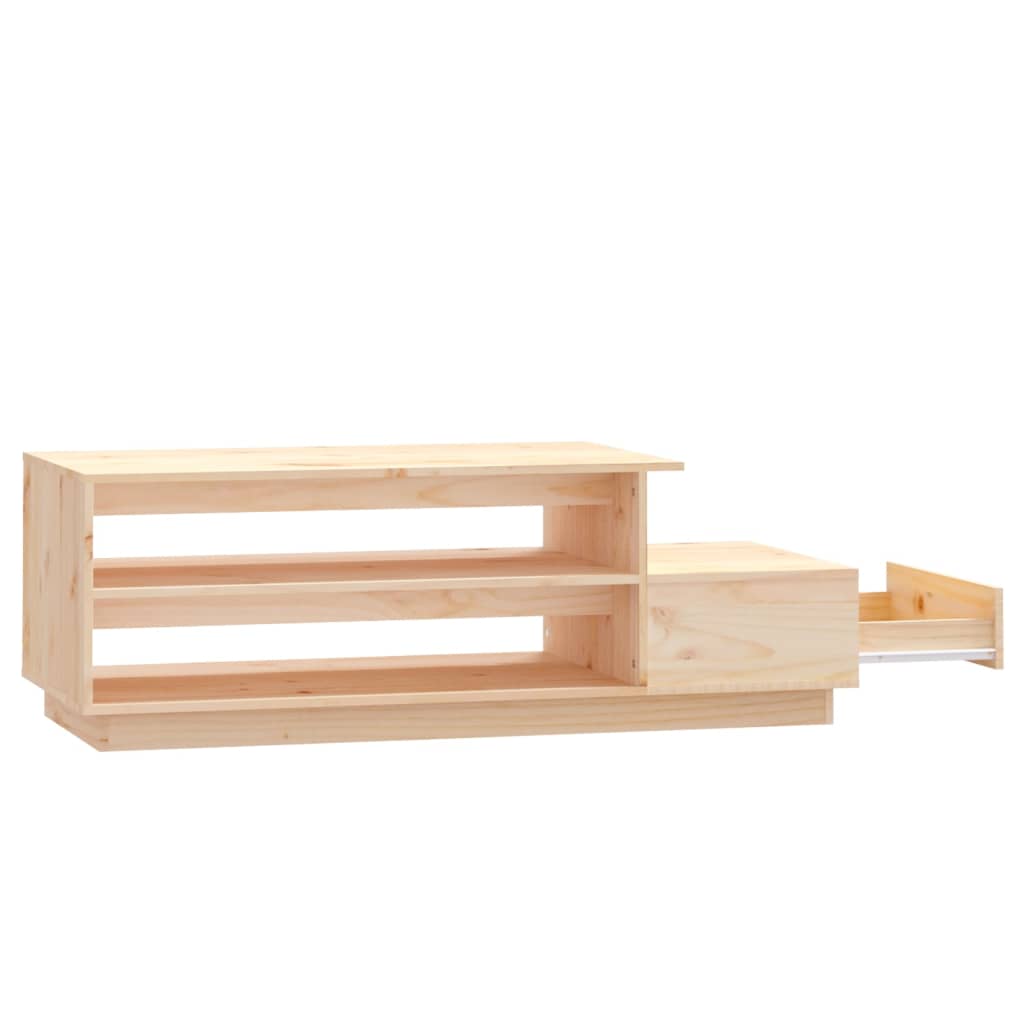 vidaXL Τραπεζάκι Σαλονιού 120 x 50 x 40,5 εκ. από Μασίφ Ξύλο Πεύκου