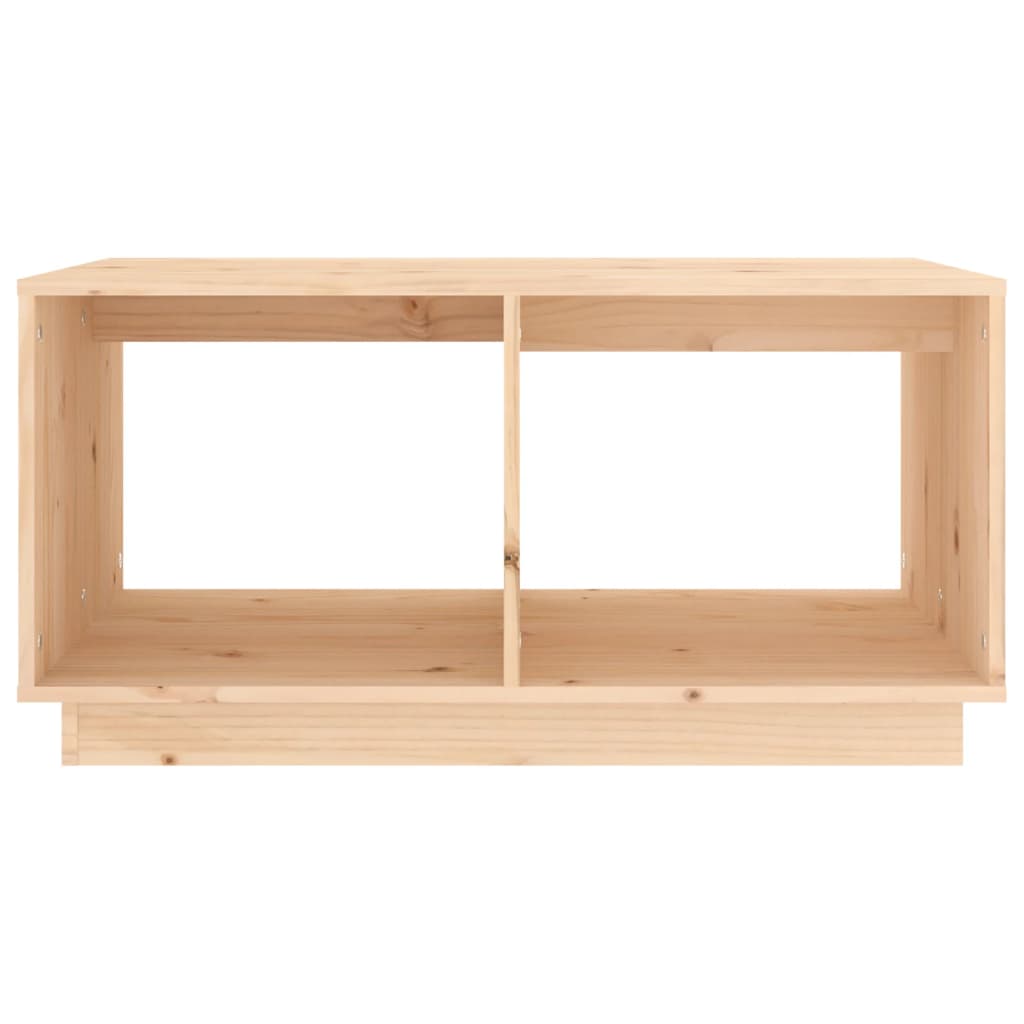 vidaXL Τραπεζάκι Σαλονιού 80 x 50 x 40 εκ. από Μασίφ Ξύλο Πεύκου