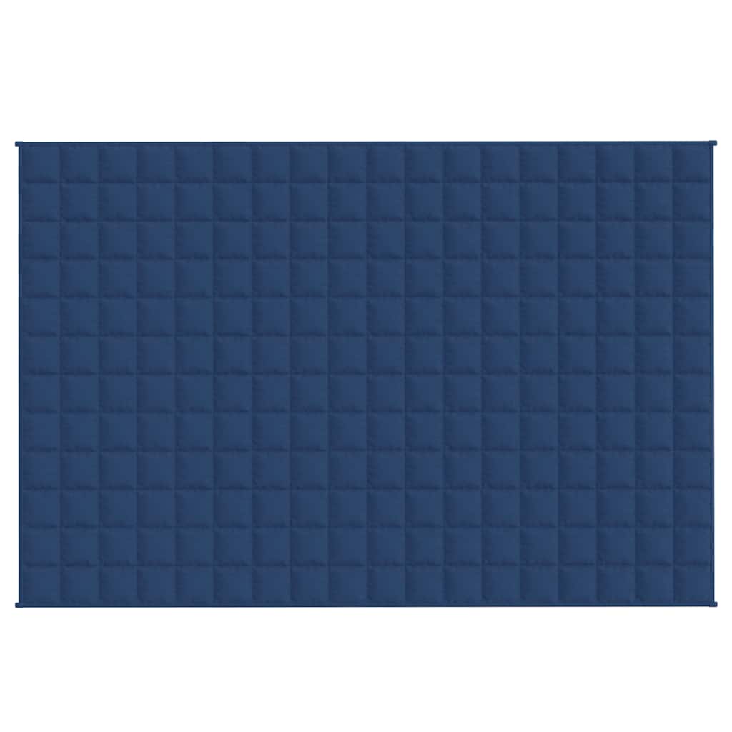 vidaXL Κουβέρτα Βαρύτητας Μπλε 120 x 180 εκ. 9 κ. Υφασμάτινη