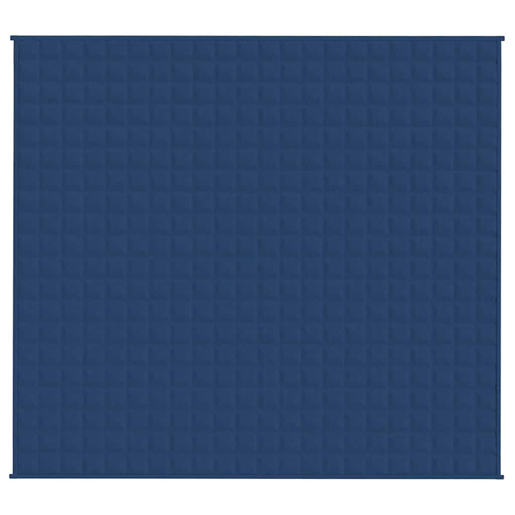 vidaXL Κουβέρτα Βαρύτητας Μπλε 200 x 225 εκ. 9 κ. Υφασμάτινη