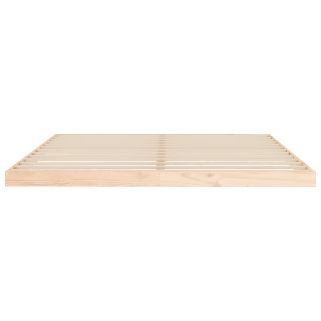 vidaXL Πλαίσιο Κρεβατιού 180x200 εκ. Μασίφ Πεύκο Super King