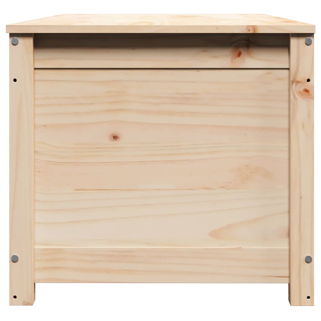 vidaXL Κουτί Αποθήκευσης 110 x 50 x 45,5 εκ από Μασίφ Ξύλο Πεύκου