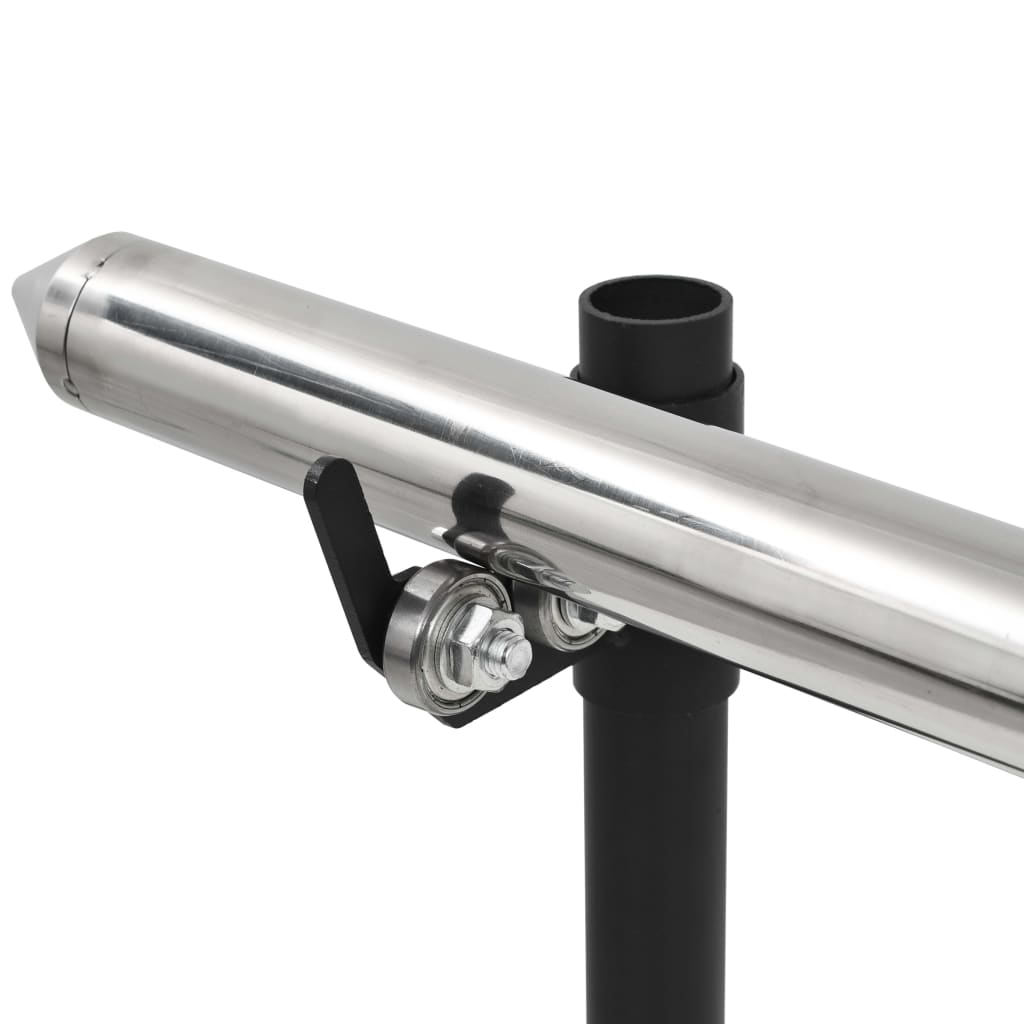 vidaXL Ψησταριά Αυτόματη με Μοτέρ 150x46,5x82,5 εκ. Ανοξείδωτο Ατσάλι