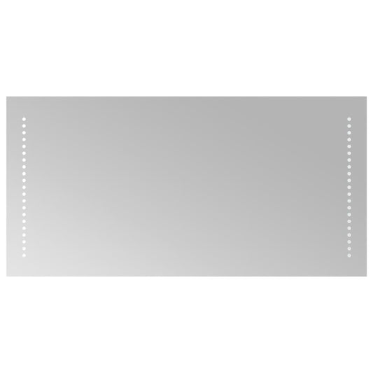 vidaXL Καθρέφτης Μπάνιου με LED 40x80 εκ.
