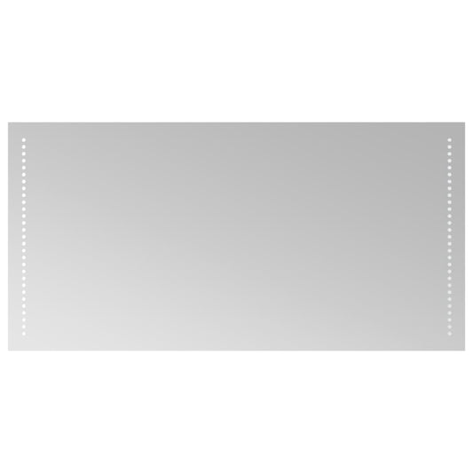 vidaXL Καθρέφτης Μπάνιου με LED 50x100 εκ.