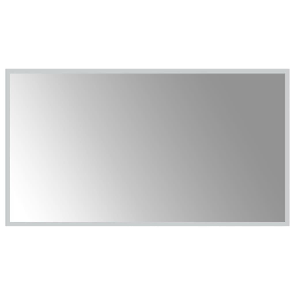 vidaXL Καθρέφτης Μπάνιου με LED 50x90 εκ.