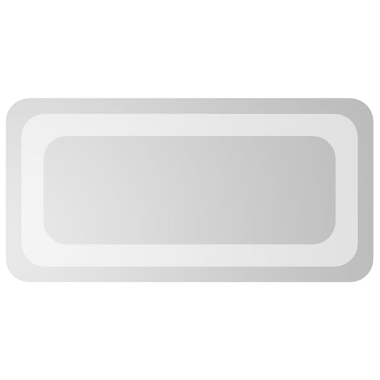 vidaXL Καθρέφτης Μπάνιου με LED 20x40 εκ.